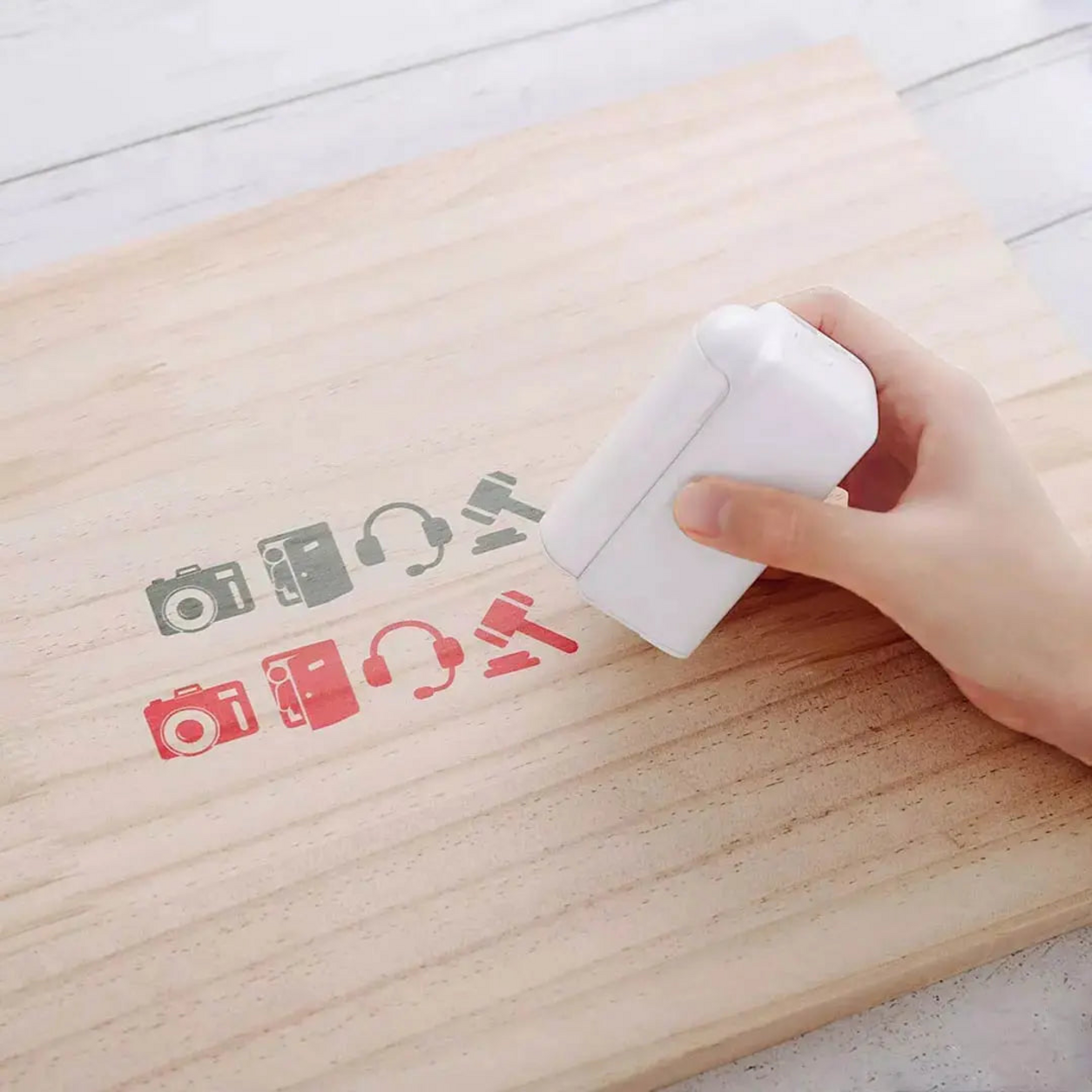 EVEBOT PrintPods – impression sur bois