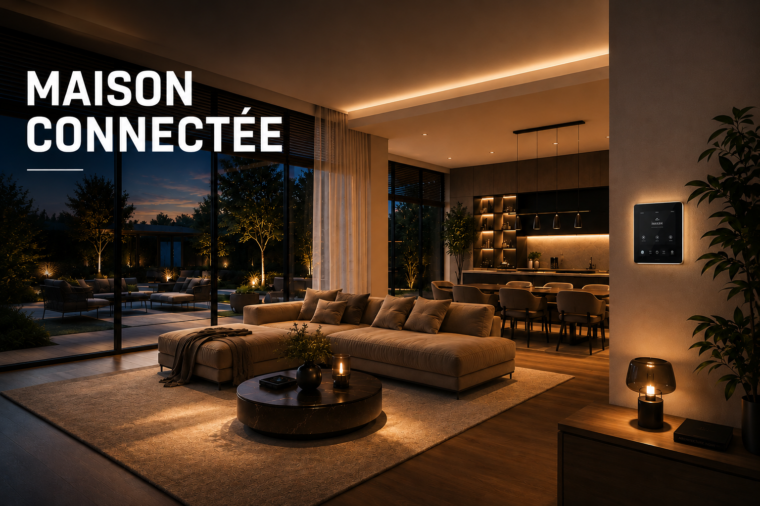 Maison connectée – équipements intelligents pour simplifier le quotidien