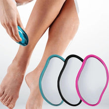 Effaceur nano-cristal utilisé sur la jambe