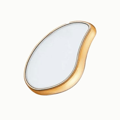 Effaceur de poils nano-cristal doré, vue rapprochée