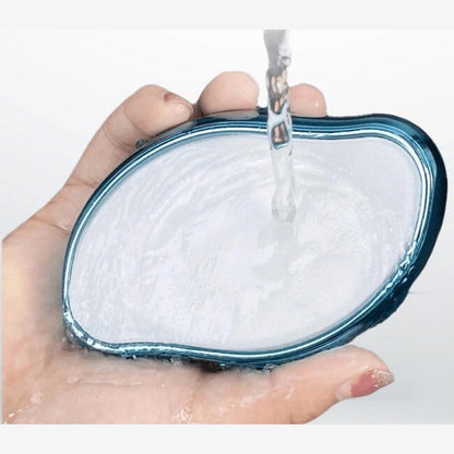 Effaceur nano-cristal bleu rincé sous l’eau