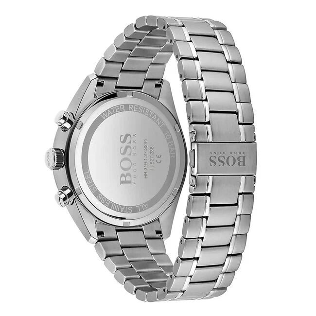 Montre BOSS Champion 1513871, fond de boîte et bracelet