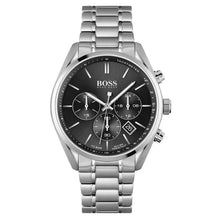 Montre BOSS Champion 1513871 en acier, vue de face