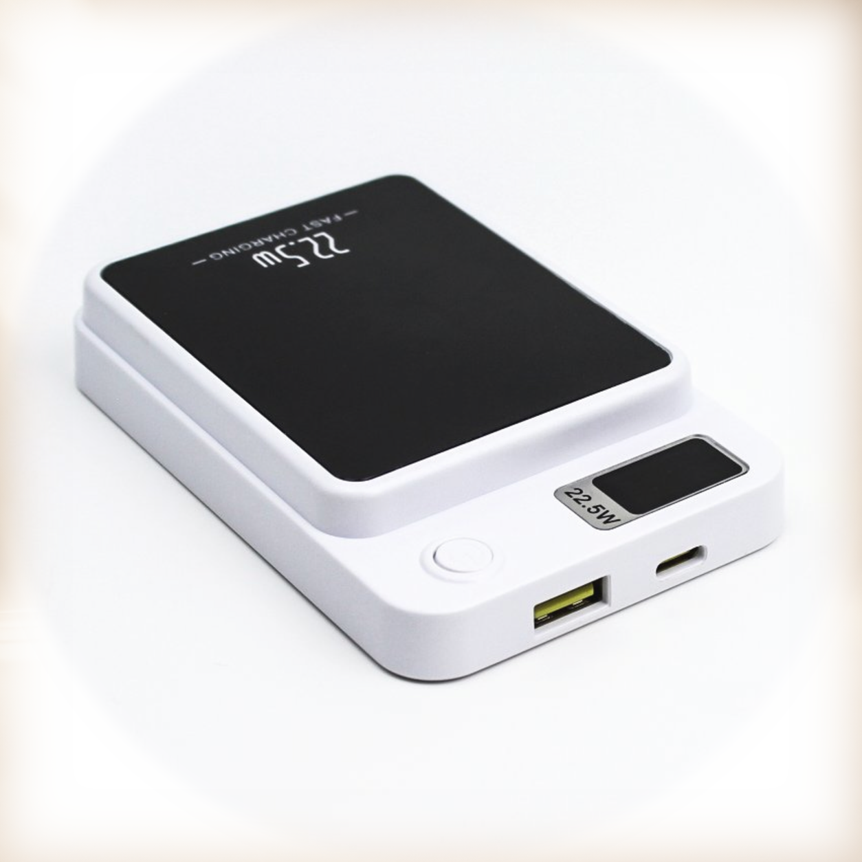Chargeur magnétique – ports USB-A et USB-C