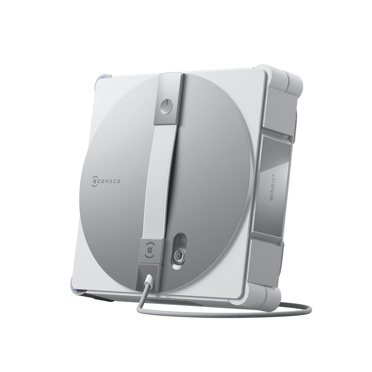 Robot ECOVACS WINBOT W3, vue trois-quarts