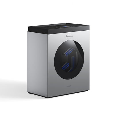Station ECOVACS WINBOT W3 OMNI, vue trois-quarts