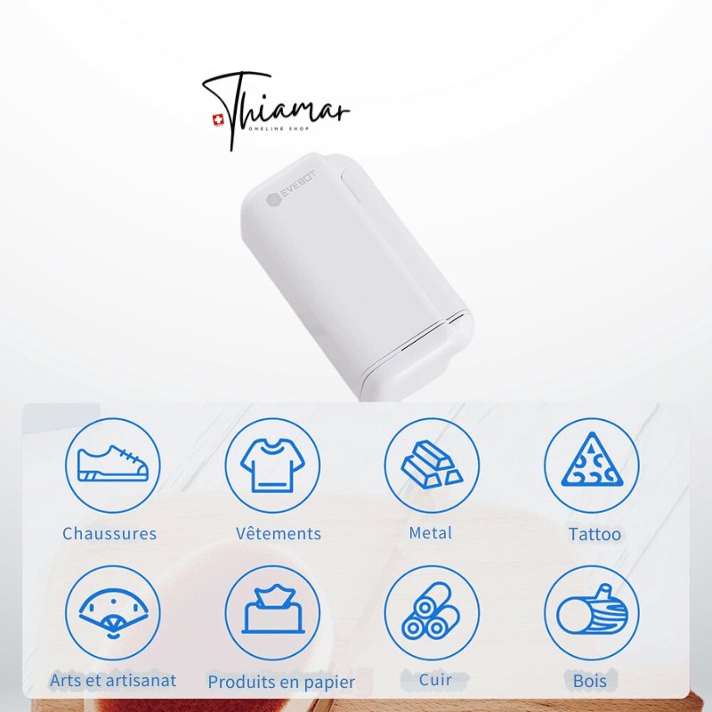 Imprimante portable PrintBuddy - Thiamar.com