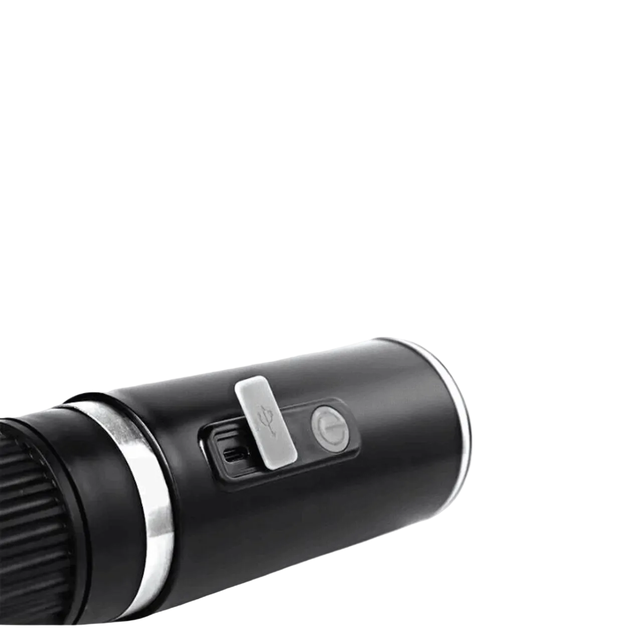 Machine à café portable – bouton et port USB-C
