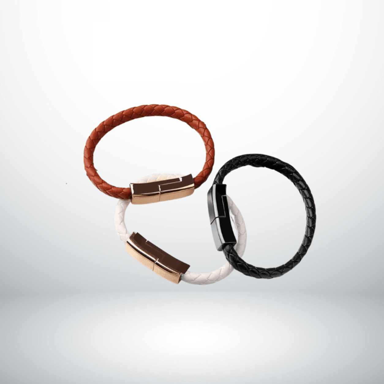 Majestic Connect – bracelets câble en trois coloris