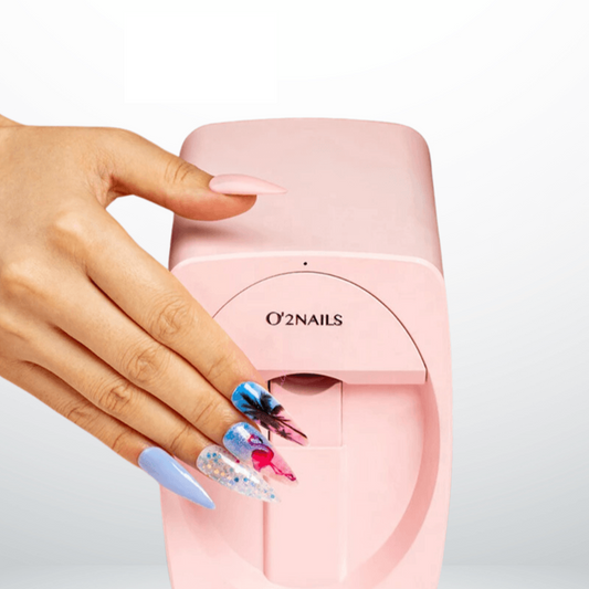 O’2NAILS M1 – impression sur ongle, modèle rose