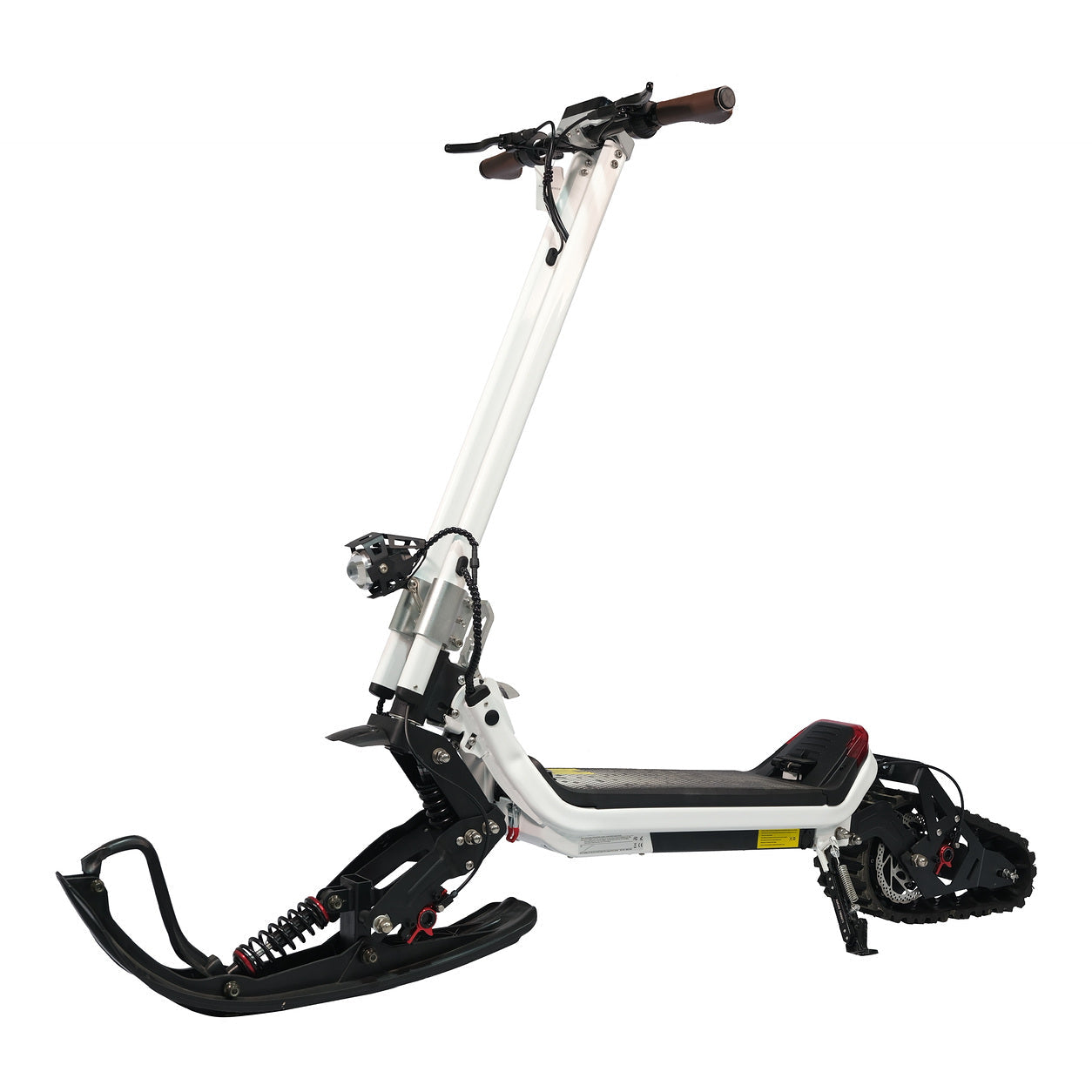 Phantom G63 en configuration neige avec ski avant et chenille