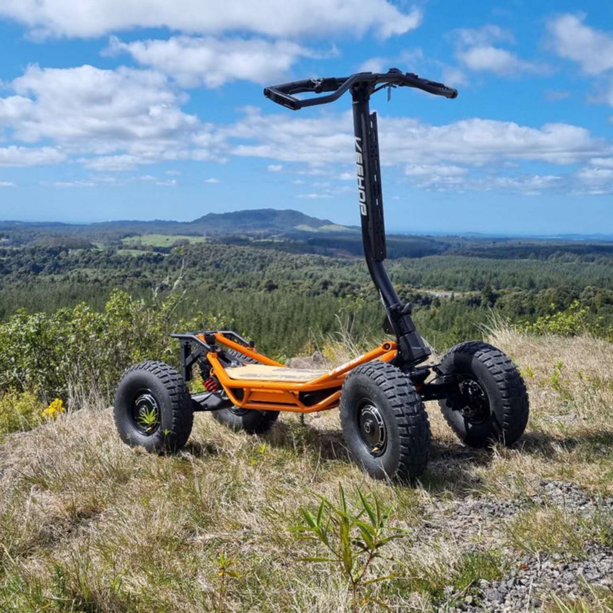 VEE-HOP 4x4 électrique en terrain ouvert
