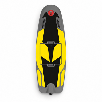 RUSH WAVE RIDER H1 – coloris Jaune, vue de dessus