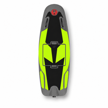 RUSH WAVE RIDER H1 – coloris Vert néon, vue de dessus