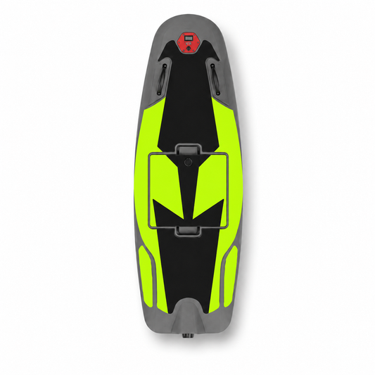 RUSH WAVE RIDER H1 – coloris Vert néon, vue de dessus