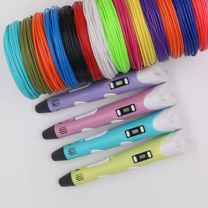 Stylos 3D Pro avec assortiment de filaments PLA
