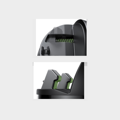 Détails du ressort et des protections en silicone du support LISEN