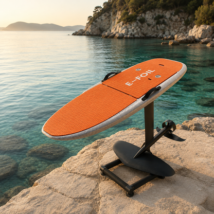 Hydrofoil électrique Wave Chaser EDEF001 au bord de l’eau