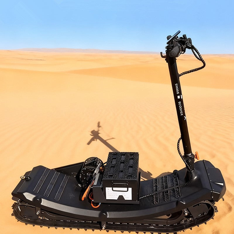 Youmota S30 électrique sur le sable – vue latérale